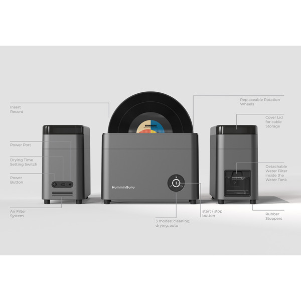 HUMMINGURU - UltraSonic Vinyl Cleaner