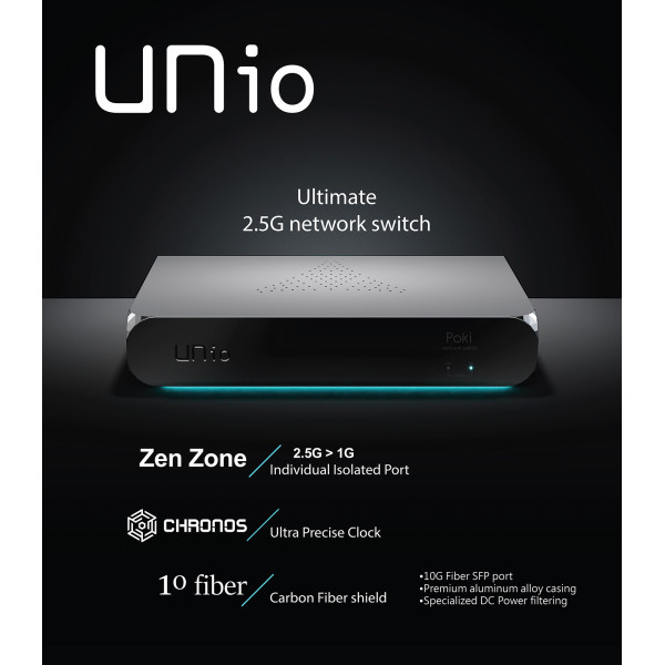 UNio Poki – Audiophile Network Switch