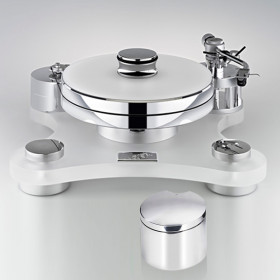 platine vinyle blanc