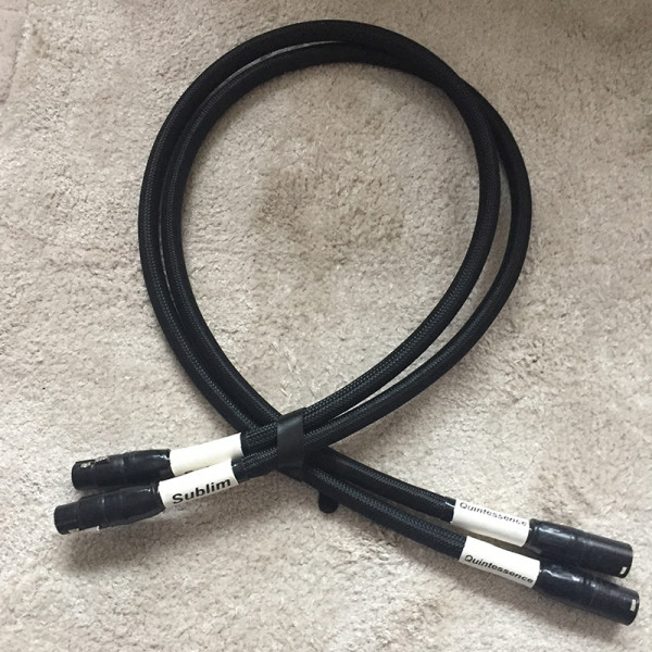 O2A Sublim XLR cables