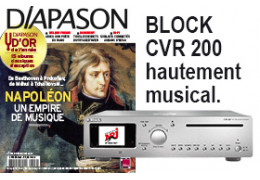 Block CVR 200 Das Beste aus Hifi und Video in einem Gerät.