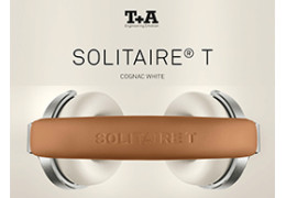 Casque Audio Solitaire T de T+A – Édition Blanc et Cognac